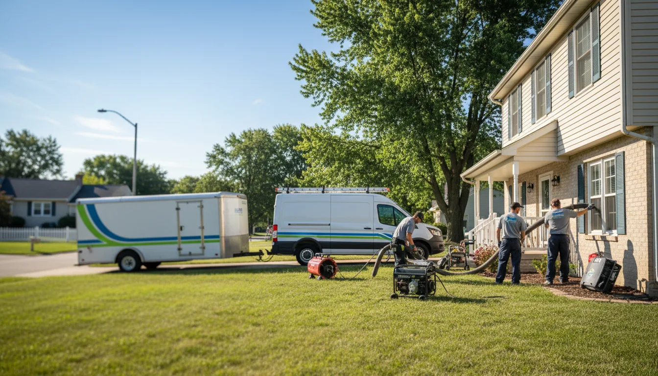 Flooded Basement Restoration And Cleanup With Repair in Scipio Center, NY near me